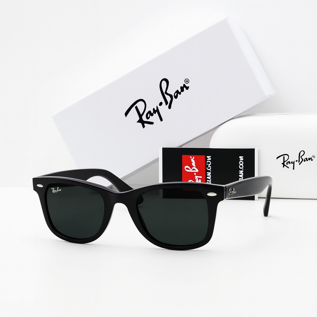 Ray-Ban Wayfarer Gloss Black Sunglasses