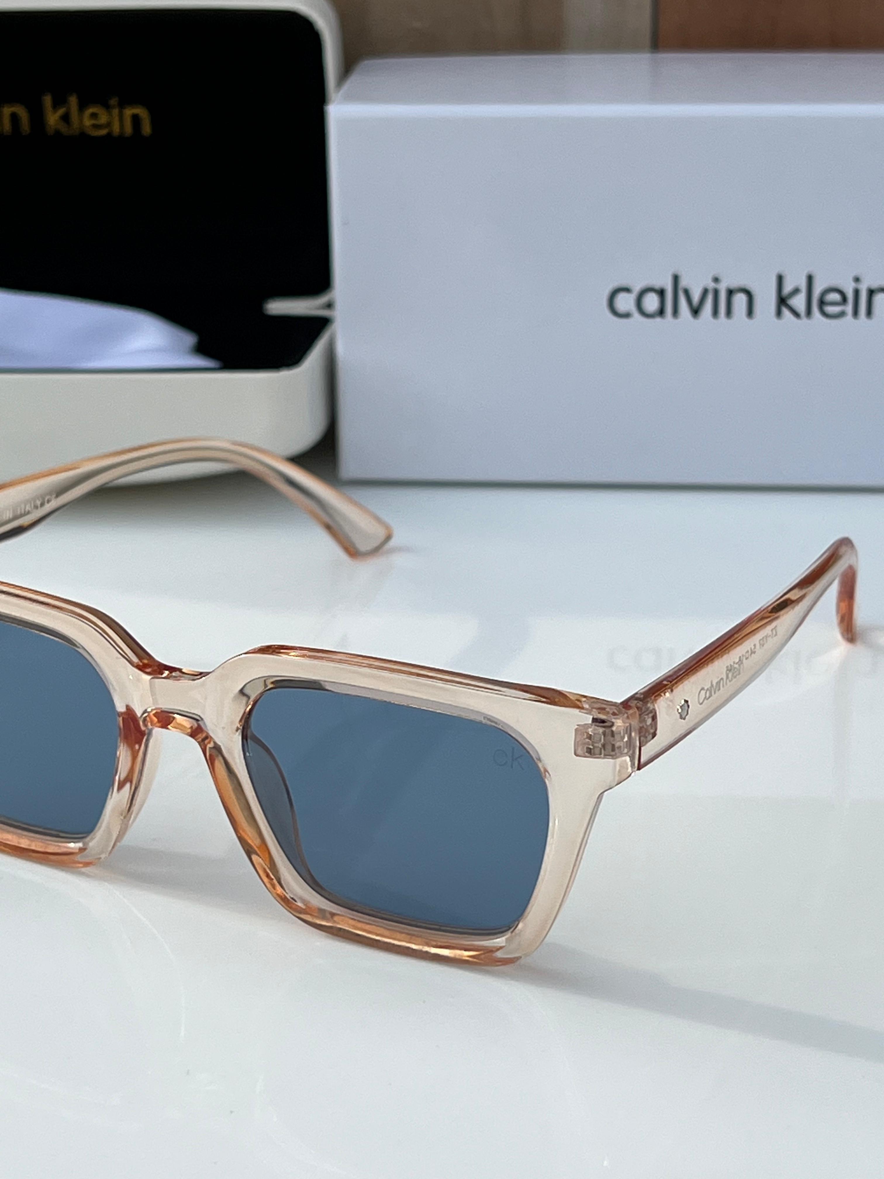 Calvin Klein Modern Square Sunglasses | Premium Acetate Frames | 4 Colors