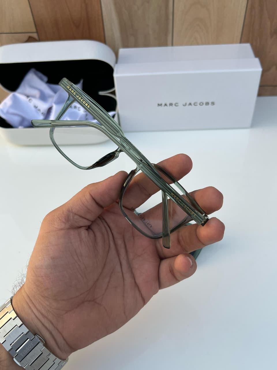 Marc Jacobs Magnetic Clip-On Glasses | Acetate 2-in-1 Frames | 2 Colors